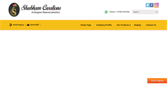 Desktop Screenshot of designerjewellerymanufacturers.com